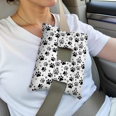 DDPODNQAK 아이스/핫 팩용 포켓이 있는 자궁적출술 베개 심혈관 수술 후 안전벨트 유방 절제술 심박 조율기 보호 회복하는 여성을 위한 선물_153685, 화이트 블랙_153685