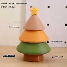 컵받침대 코스터 북유럽 가정용 크리스마스 미끄럼방지, 1개, 트리 보관함 스타 스타일