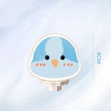 [노아르] 앵무새 발톱갈이 스톤 발판 부리갈이 횃대 모란앵무 세키세이잉꼬 케이지 장난감, 1개, 세키세이잉꼬(블루)