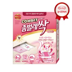 헨켈 컴배트 좀벌레싹 아로마 서랍장용 40개입 1개