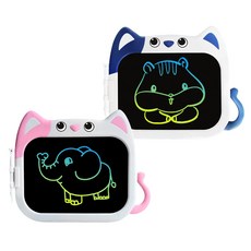 꼬마천사 LCD 고양이 전자노트 드로잉패드 10인치, 블루, LCDPAD_01