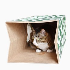 강아지하우스 숨숨집 박스 OH 탁펫, 본상품