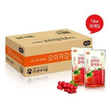 광야식품 오미자감식초 130ml 30팩, 1개, 30개