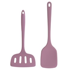 국산 실리콘 계란말이 생선 뒤집개 2종 세트, 핑크, 계란말이 뒤집개 + 멀티 뒤집개