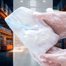 비누 거품망 파우치 클렌징 세정력강화 주머니 모공세안 거품세안, 랜덤발송