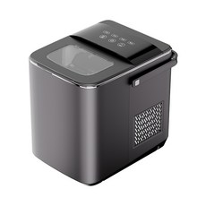 桌上型製冰機 6分鐘快速製冰 單次9顆, 【黑色】單次製作9顆冰/一鍵觸摸啟動