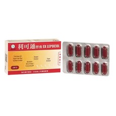 利可邁膠囊 EX LEPOCOL, 1個, 30顆