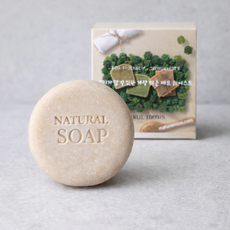 자연미소 수제 자연비누 맥주효모 약산성비누 샴푸바 제로웨이스트 달맞이꽃종자유 동백오일, 105g, 1개입