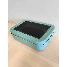 귀뚜라미 사육장 먹이용 파충류 번식 곤충 박스 집 1. 작은 상자 연두(25x18x9), 2. 작은 상자 파랑(25x18x9)