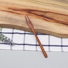 아트박스/위드마켓 로즈우드 옻칠 미니포크 나무포크, 본상품, 1개