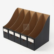 엘레나앤티 서류박스 DIY 페이퍼 파일박스 블랙