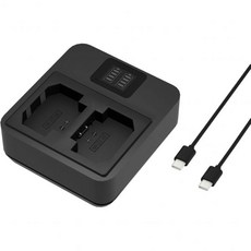 HEITUDI NP-FZ100 충전기 배터리 이중 슬롯 A7R IV III A7III A7C Rebel 카메라용 검정색, 블랙, 1개