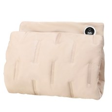 瑞鴻百貨 〔恆溫熱敷 保暖禦寒〕石墨烯暖手袋 石墨烯腹部暖暖包 USB暖手寶 暖手袋 熱敷暖手袋, 米色, 1個