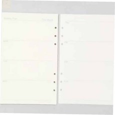 플래너속지 6공 A5 다이어리 위클리 속지