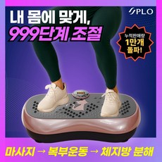 플로 999단계 덜덜이 전신운동기구 실내 복부 다이어트 쉐이크보드 가정용 바디슬리머, 실버