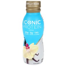 Iconic 프로틴 드링크 바닐라 빈, 1개, 340ml