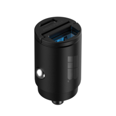 알파브라보 45w 듀얼포트 시거잭 고속충전기 PPS 퀄컴 3.0, 1개