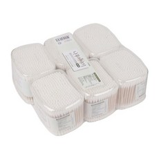 원터치 케이스 사각 회오리 면봉 350p 6개 세트 순면