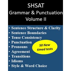 (英文圖書)SHSAT Grammar & Punctuation Volume II 平裝版, Independently Published, 英文