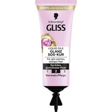 독일 슈바르츠코프 글리스 Gliss SOS Intensive Liquid Silk SOS 인텐시브 리퀴드 실크 헤어 트리트먼트, 5개, 15ml