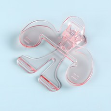 創意透明書夾 帶支架 多功能文件夾 學生文具, 粉色, 1個