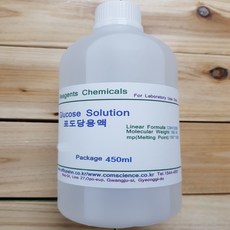 오피스안&컴사이언스 포도당용액-1% 5% 10% 화)450ml 시약, 1%