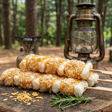 캠핑꼬치 떡새우꼬치 800g 캠핑용 혼술 안주 아이간식 홈파티음식 핑거푸드 손님초대요리