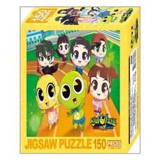 신비아파트 고스트볼더블X수상한의뢰 파트2 직소퍼즐 150pcs 다함께 달리자:, 150피스, 혼합색상