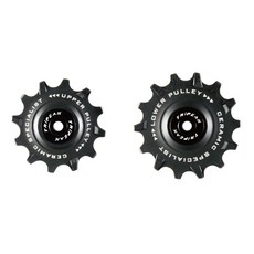 Tripeak 12/14T 12S大導輪 Shimano R92xx R81xx R71xx 加大導輪 不鏽鋼培林導輪, R81xx 12S用不鏽鋼 鋼珠導輪,黑色
