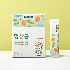 바이오펫츠 강아지 영양제, 30회분, 장건강/유산균, 1박스