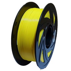 JP 3D列印耗材 PLA 1KG 1.75mm 線徑 3D打印機適用 環保材質, 黃色, PLA+