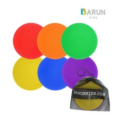 원형마커 / 바른키즈 무지개 세트 원마커 유아체육