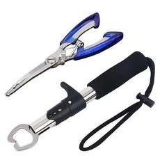 多功能路亞鉗 控魚器 釣具, 1個, 03號路亞鉗+控魚器