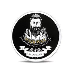 KALANXUAN 男士強力定型髮蠟 啞光蓬鬆造型髮泥 持久不僵硬 100g, 1個, 男士定型髮蠟-1入 (100g)