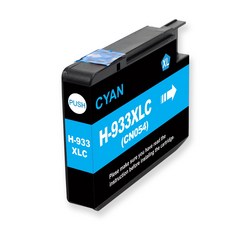 益繪 HP 適用於 6100 6600 6700 7110 7610 7612 印表機墨水匣, 1個, 933XL藍色