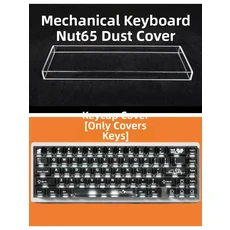 NUT65 노트북 키보드 보호 케이스 용 아크릴 먼지 커버 쉘 투명 방진 가드, 02 투명한 색상, 02 키캡 커버 [키만 덮음]