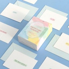 아자아자 미니엽서 박스세트, 1개