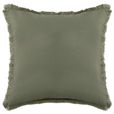 [ 1093128 ] 홈 데코/디자인용 장식용 플레인 쿠션 커버/커버 실내 농가 햄튼 해안 보헤미안 클래식(올리브 그린 45x45cm), Olive Green