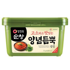 청정원 순창 양념듬뿍 쌈장, 3kg, 1개