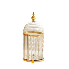 多功能食品儲存罐 水果叉架 餐具收納盒, 1個, 香檳