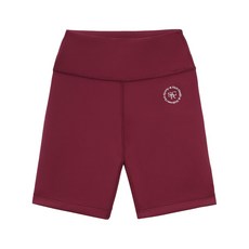 스포티앤리치 로고 프린트 바이커 쇼츠