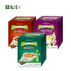 담터 루이보스 캐모마일 페퍼민트 피라미드 티백 차 허브티