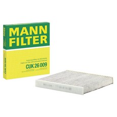 MANN FILTER 活性碳冷氣濾網, CUK26009, 1個