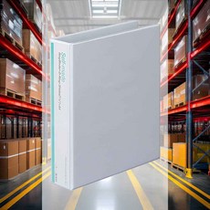 바인더 백색 1개입 3공D링 5cm 문서철 건설현장사무실 합지 하드케이스 관공서 사무용품