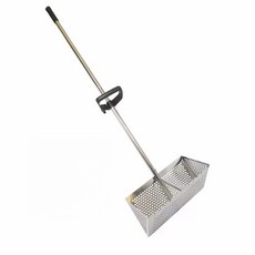 해변모래체 탐사용 스테인리스 접이식 수집용 청소 도구 경량 여과기, 1개, 7000g, A_모래누출방지래커스테인리스재질