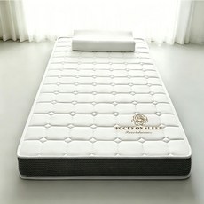 FOCUS ON SLEEP 乳膠記憶海綿床墊 學生宿舍榻榻米墊 單人雙人 厚10公分 90x190公分 支撐護脊 舒適好眠, 方格白-厚10cm【抗菌除蟎 拒絕塌陷】,90*190cm【有長度200下標備注】