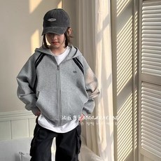 賣場優選童裝 女童外套 女童套裝春秋季酷颯2025新款洋氣時髦上衣春秋款外套中大童