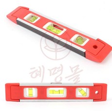 [혜명마트] 수평자 자석타입 수평수직계 수직자 측량자 측정공구 수공구