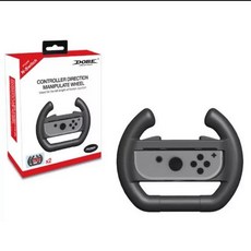 DOBE NS SWITCH2 二代方向盤 瑪利歐賽車8 JOY CON OLED, 1個, 一代2個黑方向盤
