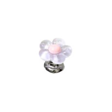 花朵造型馬桶按壓器, 小花馬桶按壓器-紫色[一套2入]